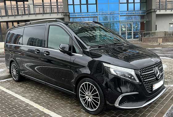 аренда mercedes v-class 7 мест трансфер